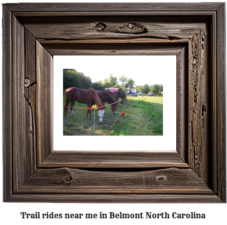 trail rides near me in Belmont, North Carolina